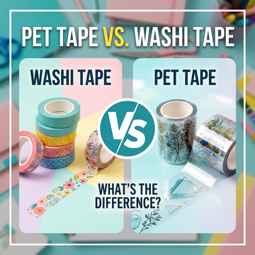PET Tape vs. Washi Tape — What’s the Difference?