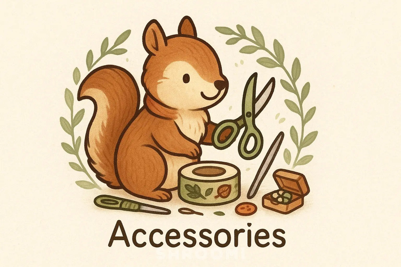 collection image accessories by hand-drawn