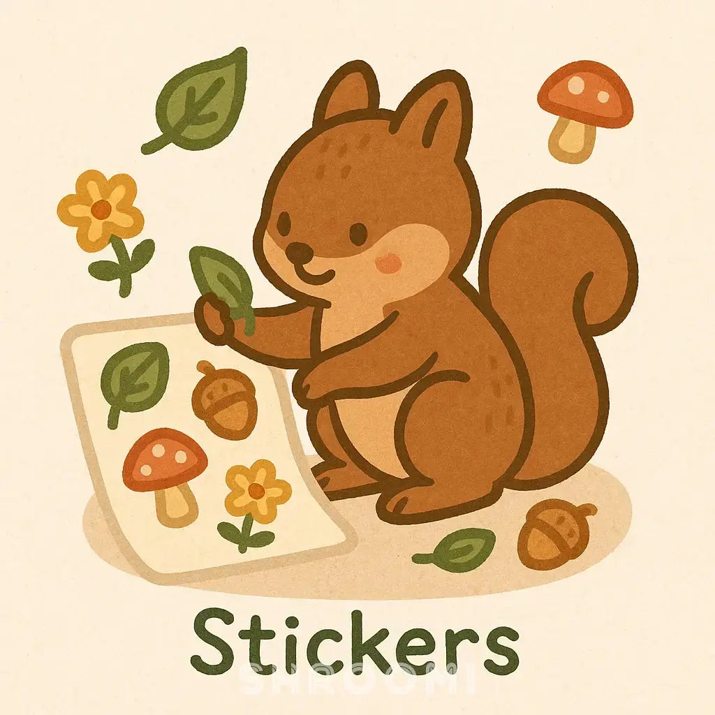 collection image stickers by hand-drawn