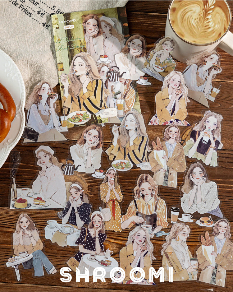 Urban Women Lifestyle Sticker Collection