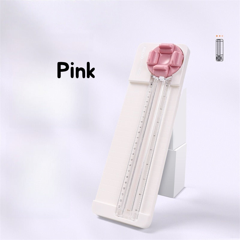 Crafty Cut 4-in-1 Paper Trimmer / Cutter Crafty Cut 4-in-1 Paper Trimmer Cutter for Journaling & Crafting | Straight, Wave, Perforate, Score