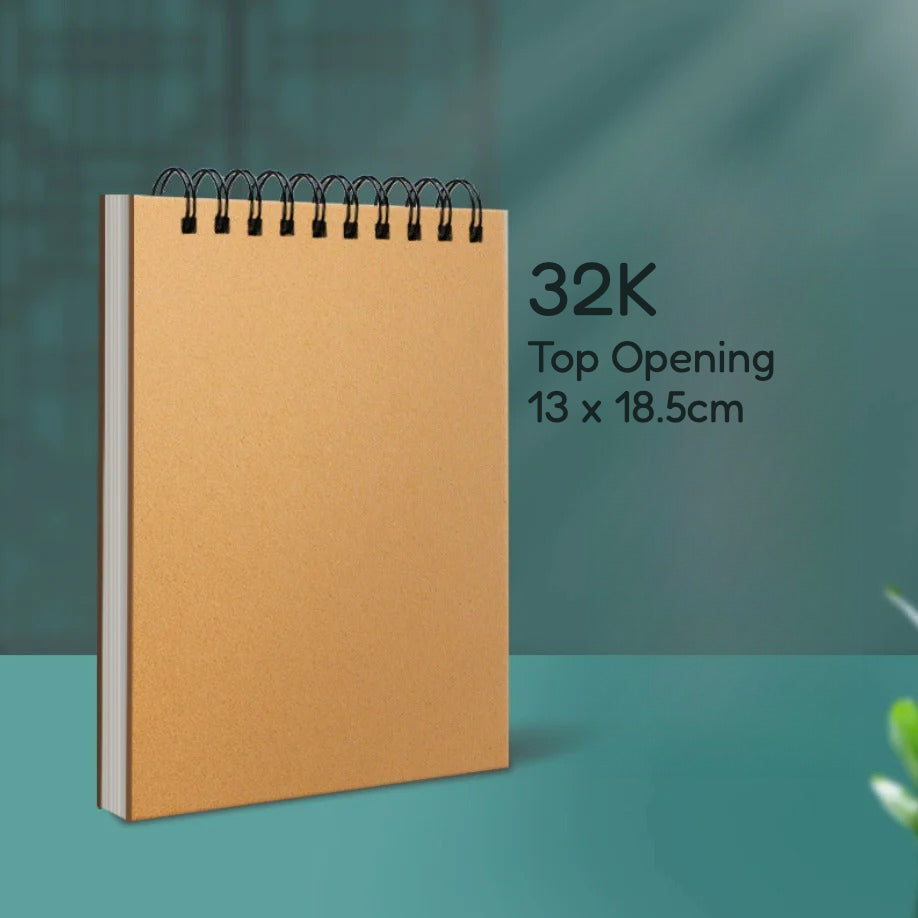 Multi-Size Spiral Blank Journal