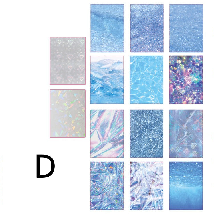 Starry Dream Holographic Paper Sticker Sheet