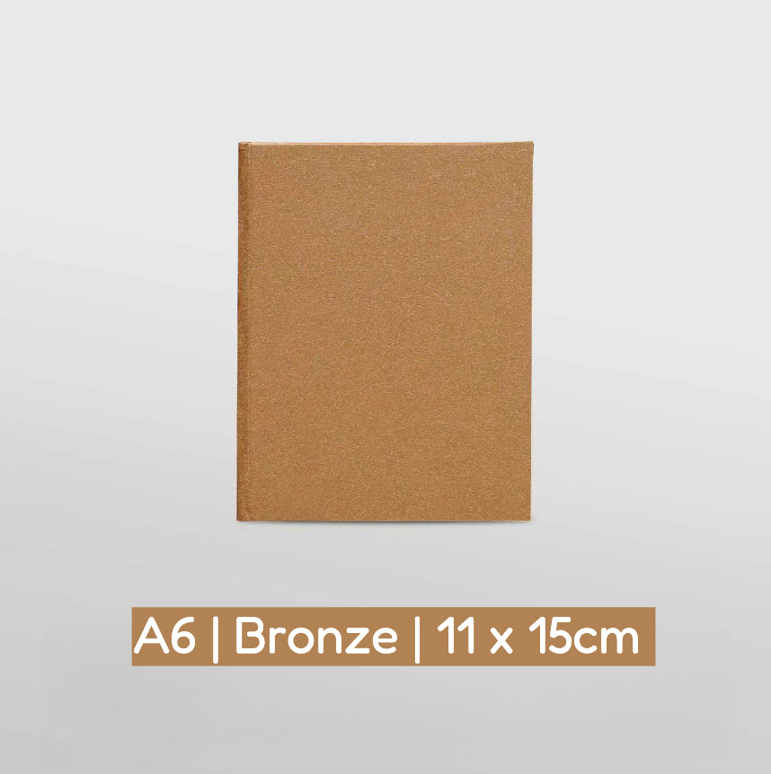 A6 Hardcover Blank Notebook