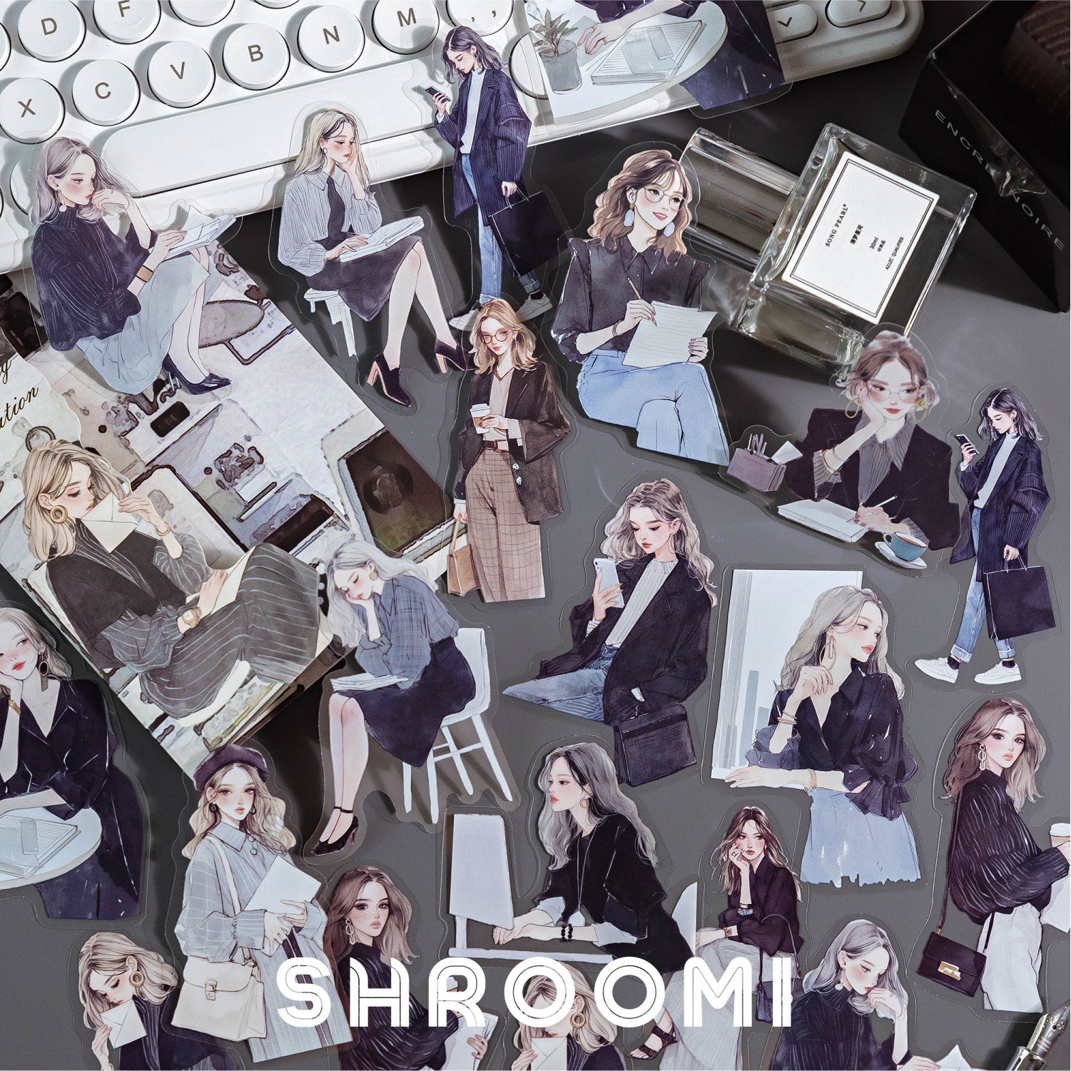 Urban Women Lifestyle Sticker Collection