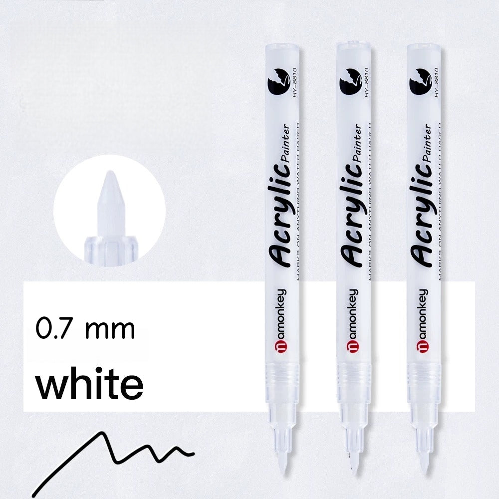 Acrylic liner markers