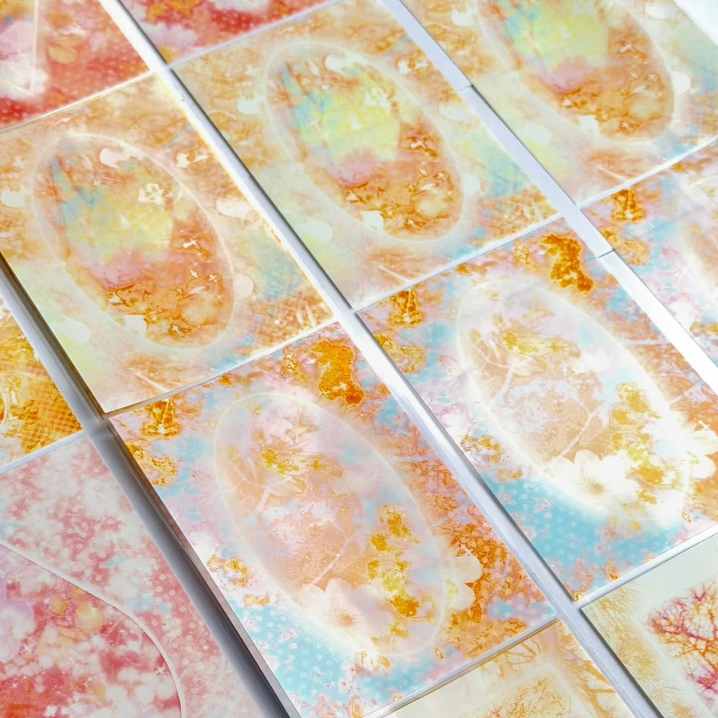 Good Fortune background tape for journaling and scrapbooking