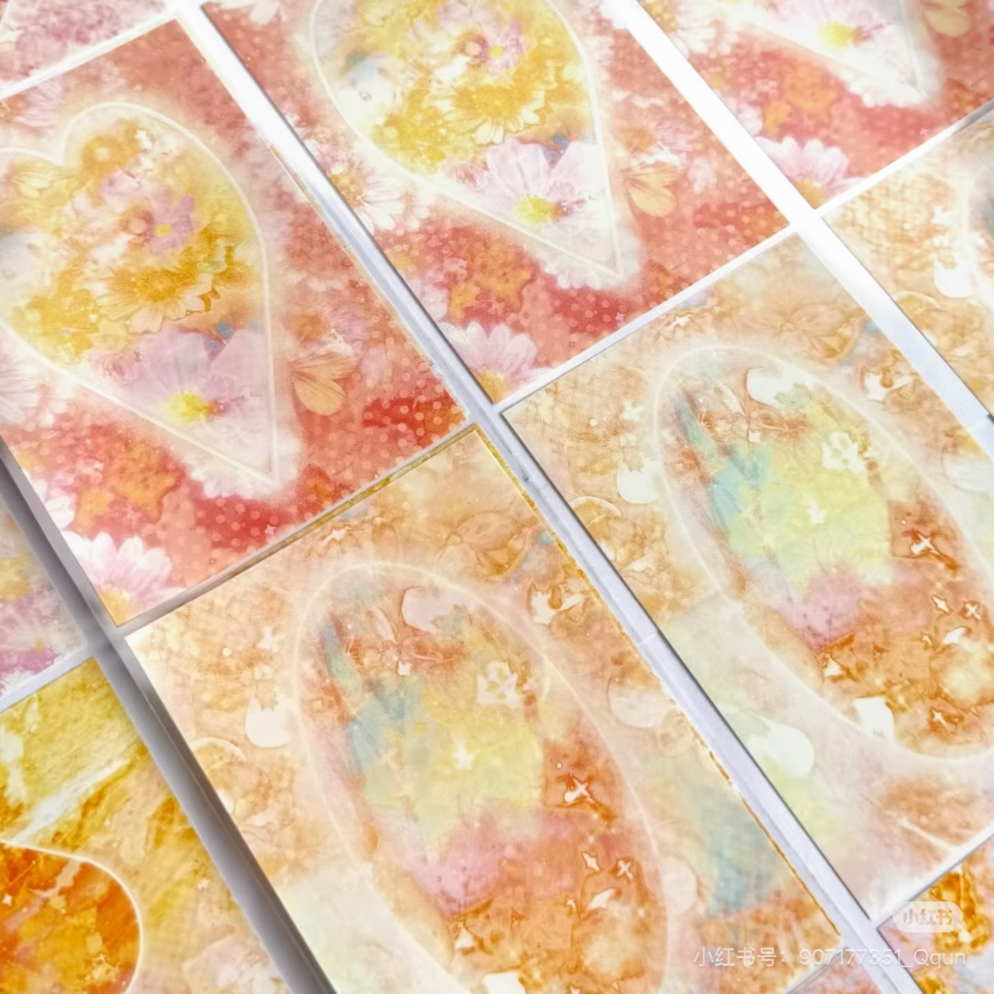 Good Fortune background tape for journaling and scrapbooking