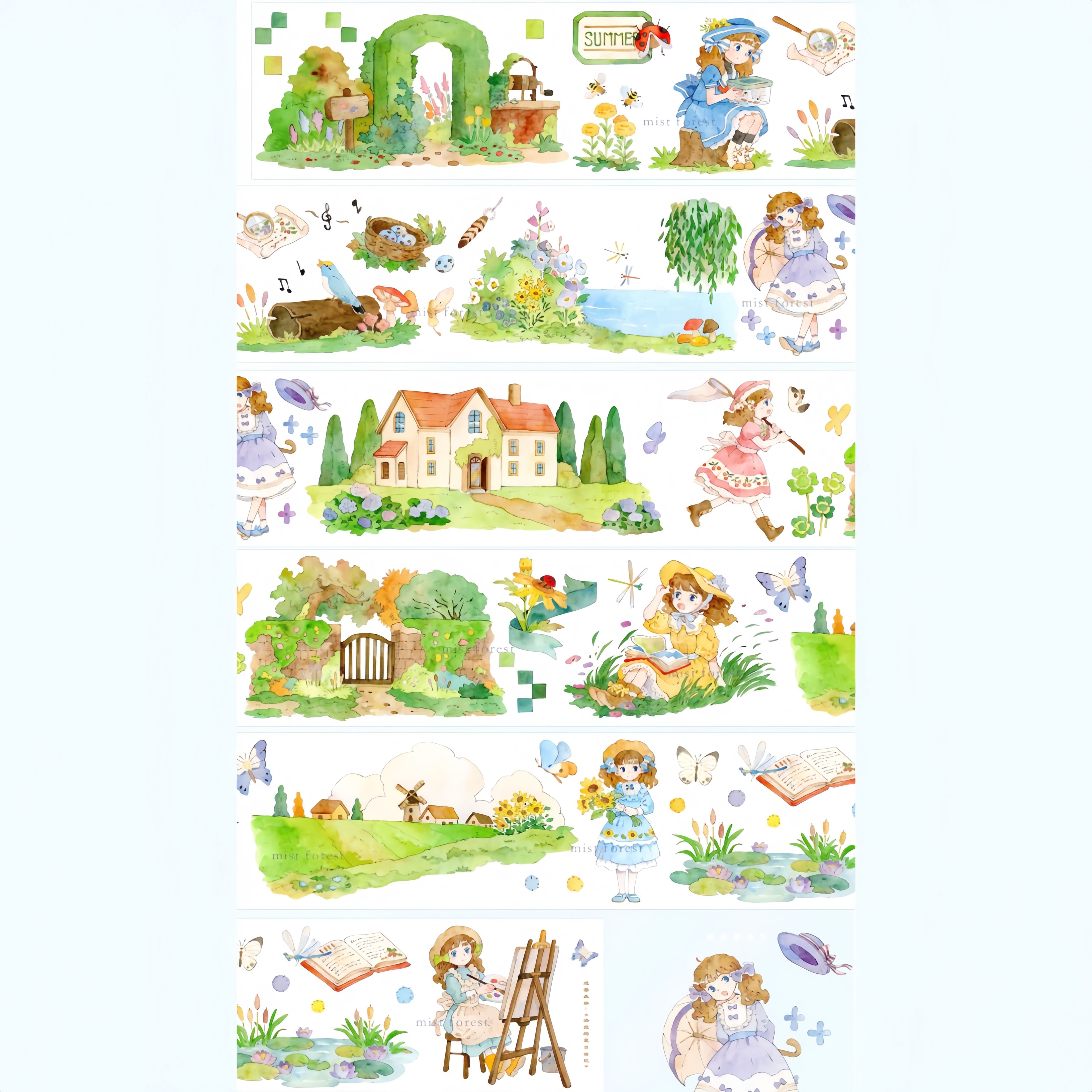 Fantasy Fairytale Series Decorative Tape