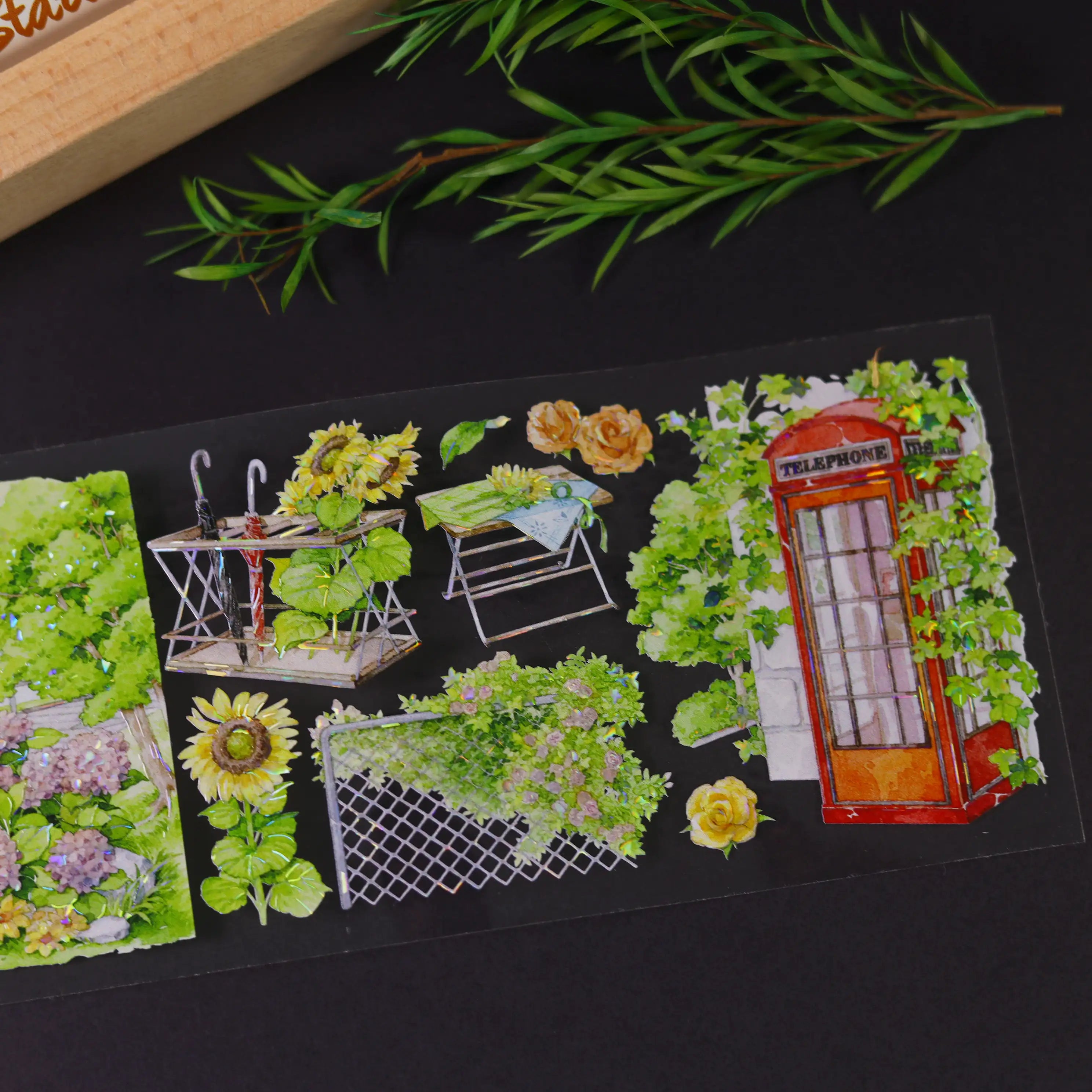 アイビーカフェ — シェルグロウ PETテープ | ガーデンウォール＆カフェシーン