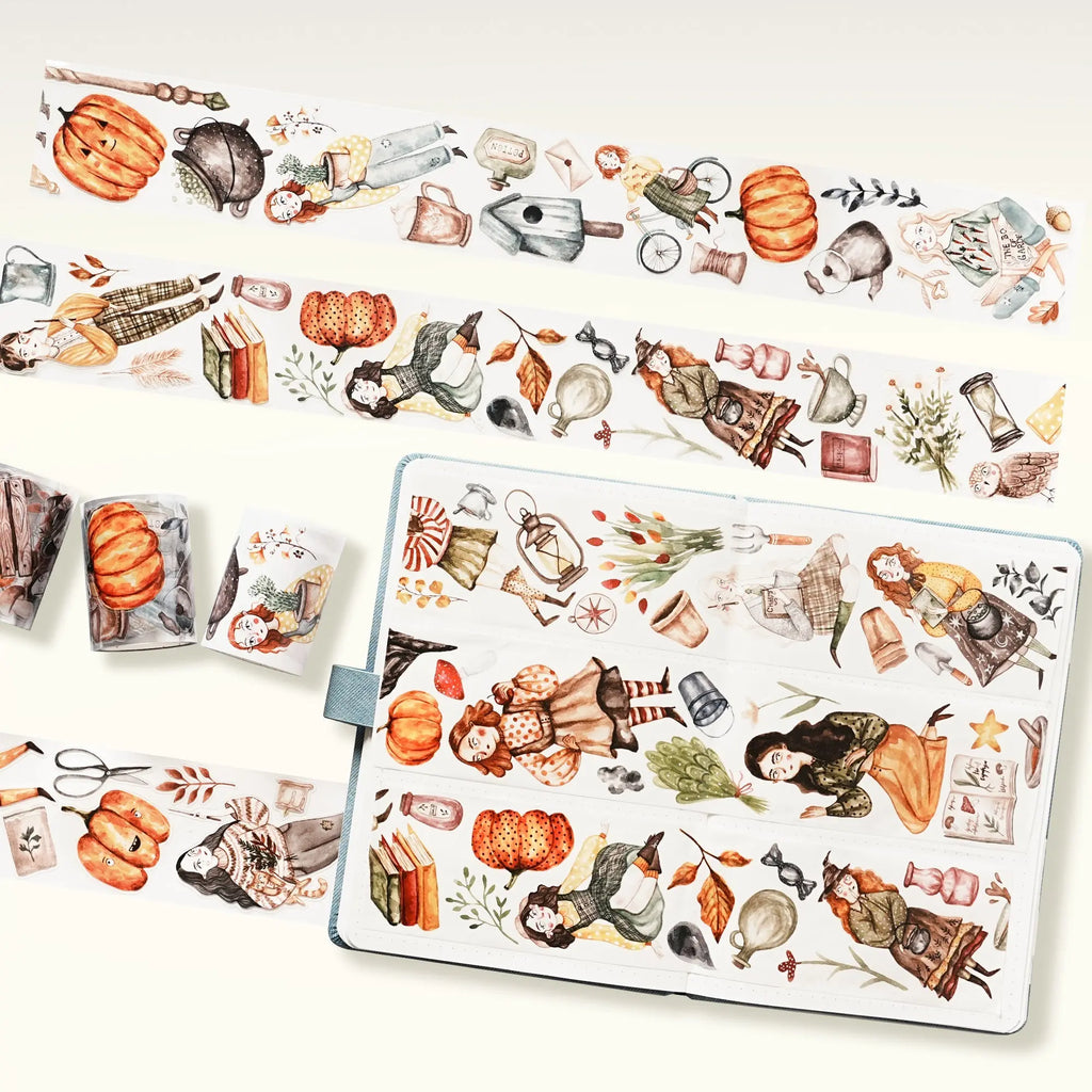 Pre-cut Pumpkin Spell Bundle The Washi Tape Shop