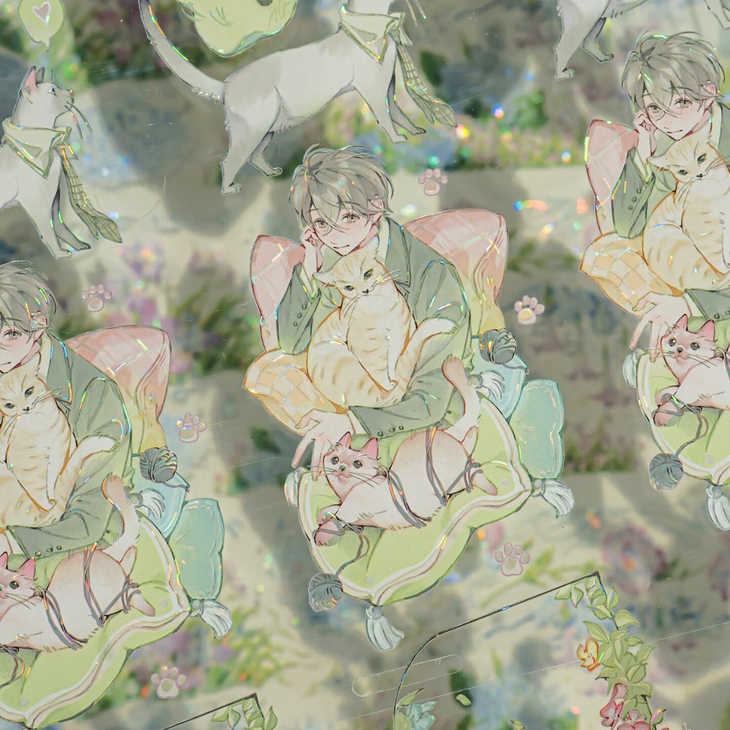 Feels Like a Sunny Day decorative tape with a bright sky-inspired design