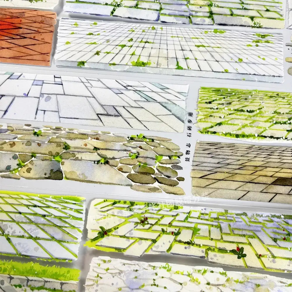 Steinpflaster — PET Tape | Boden- & Pflasterstein-Texturen