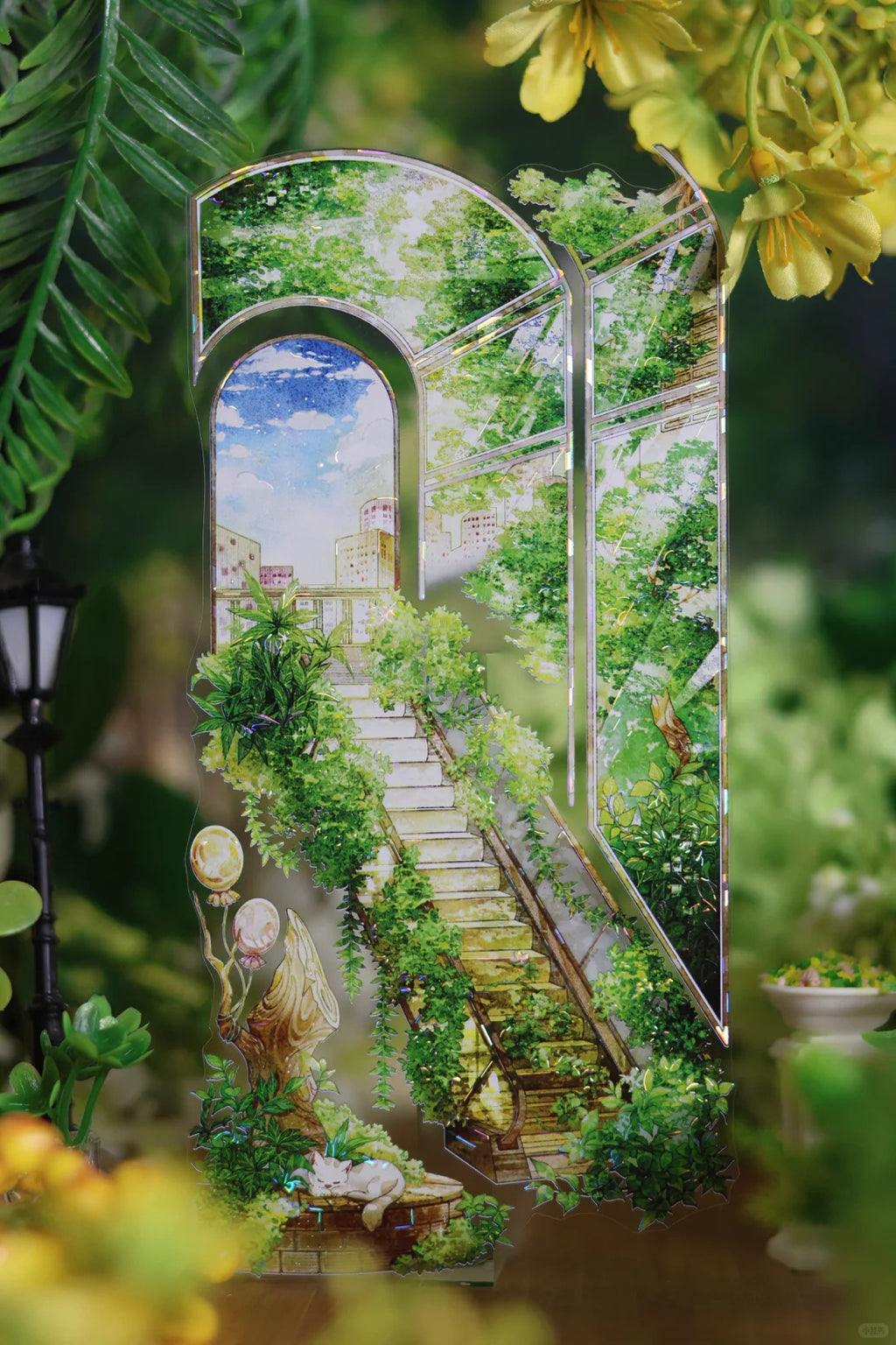 Greenlight Street PET Tape Greenlight Street PET Tape | Urban Botanical Scenery Sticker