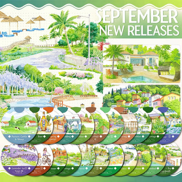 [Series] World Travel Scenery PET Tape - 24 Designs