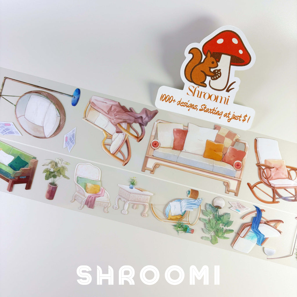 Modern Furniture 2 PET Tape Modern Furniture 2 PET Tape – Contemporary Interior Design