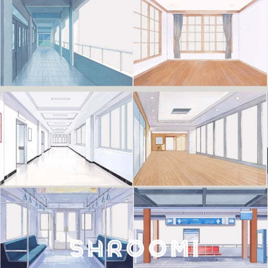 Modern Interiors PET Tape Modern Spaces Divider PET Tape – Contemporary Background Tape