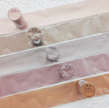 Solid Color Wide Background Tape