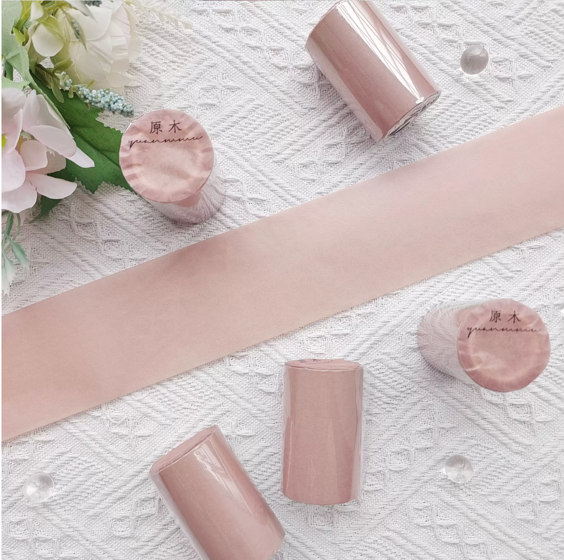 Solid Color Wide Background Tape