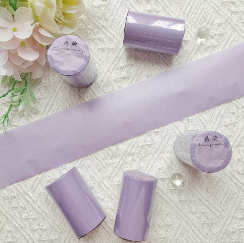 Solid Color Wide Background Tape