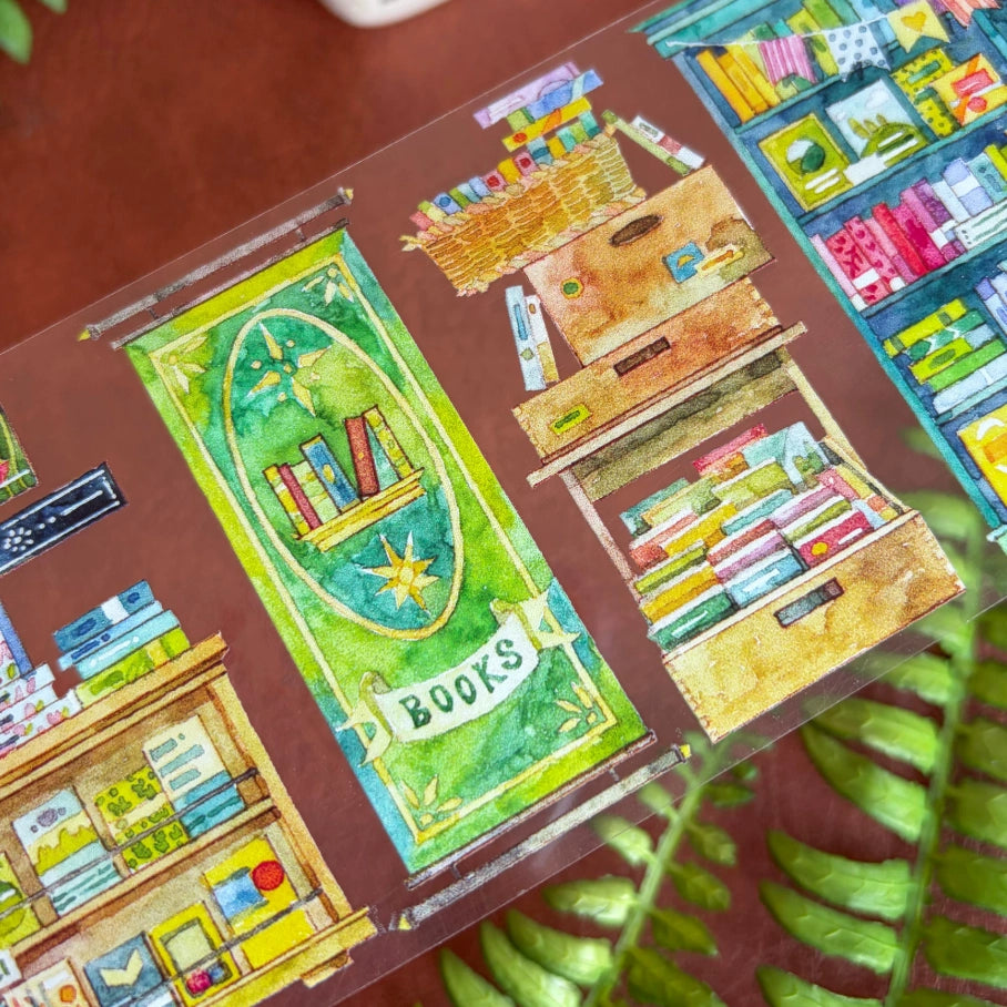 Bookshop Maze PET Tape
