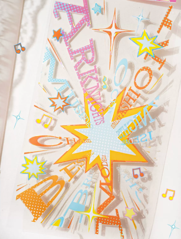 Energy Max pop art decorative tape with bold text graphics