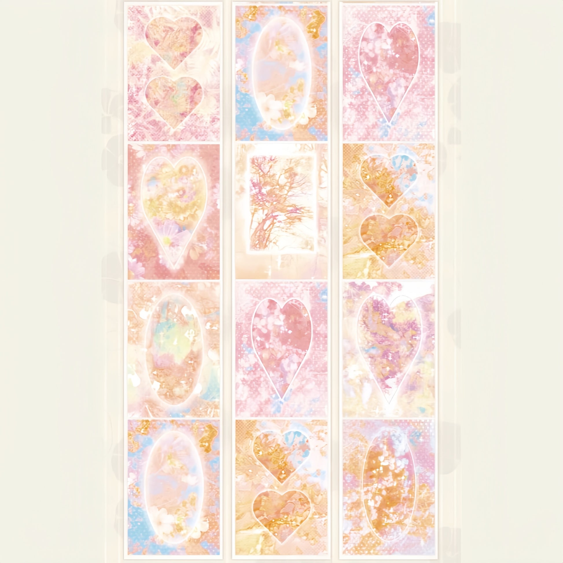 Good Fortune background tape for journaling and scrapbooking