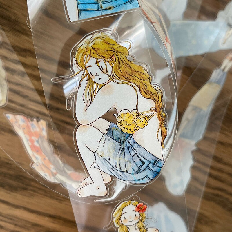 Vacation Mode Die-cut Character Tape