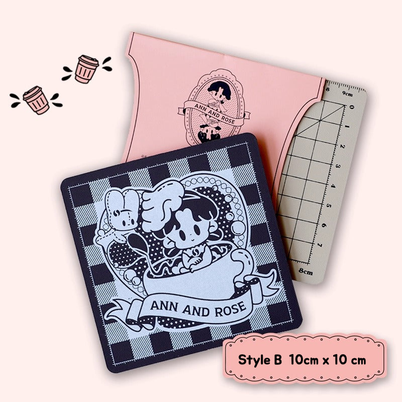 Mini Journal Craft Mat Cutting Pad Small Handheld Crafting Mat | Precision Cutting Pad for Journaling & DIY