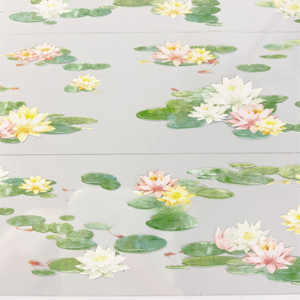 Floating Lotus PET Tape
