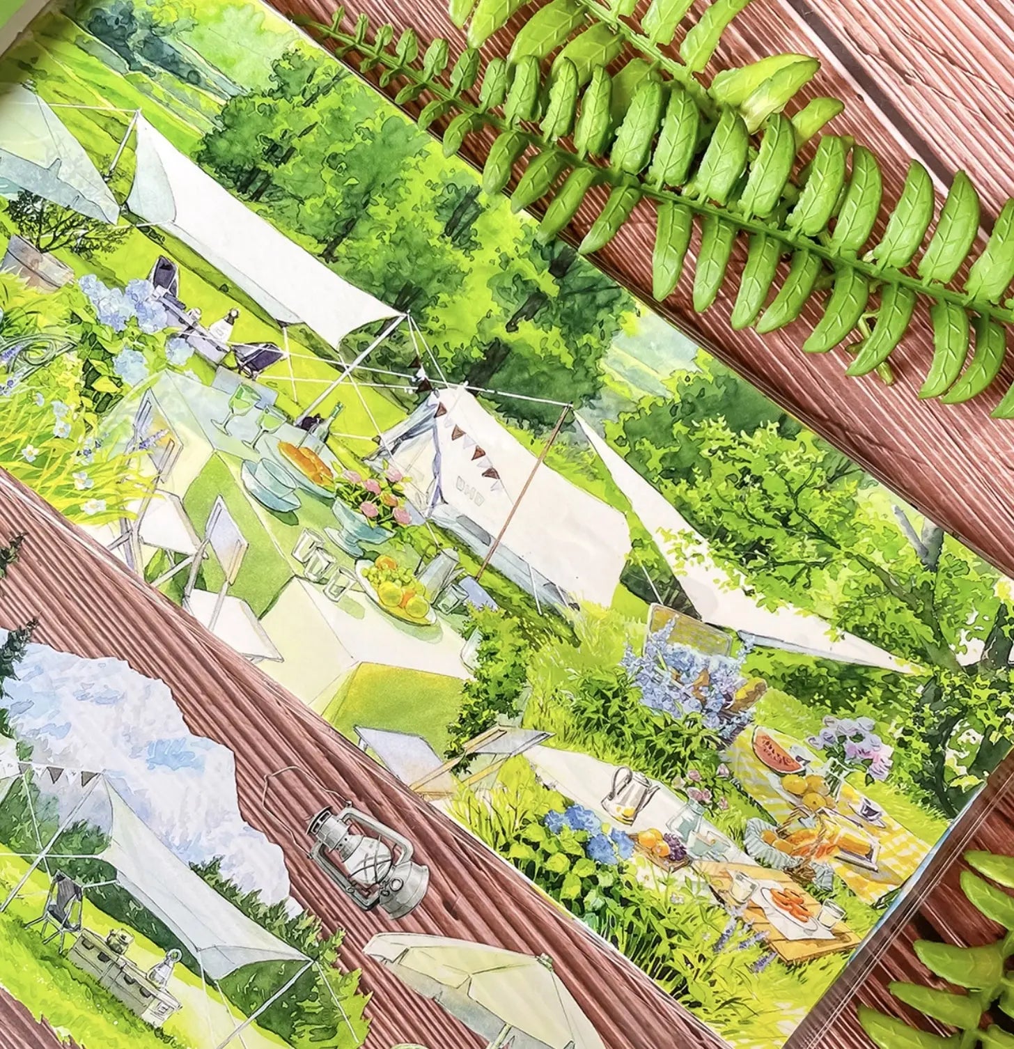 Drive & Dwell · Road Trip & Camping Tape Drive & Dwell PET/Washi Tape | Road Trip & Camping Scenery