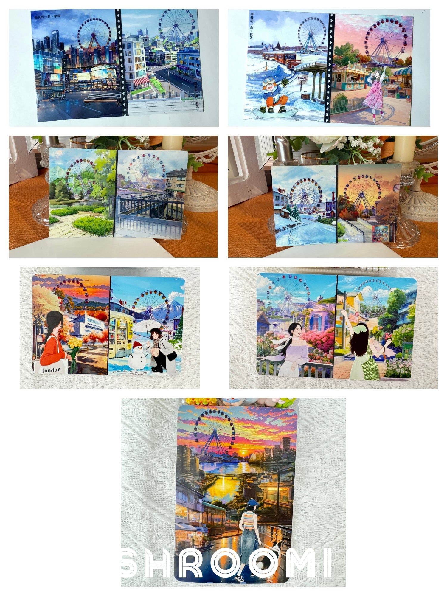 Ferris Wheel Spring & Summer PET Tape