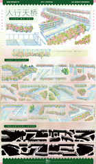 Pedestrian Overpass PET Tape