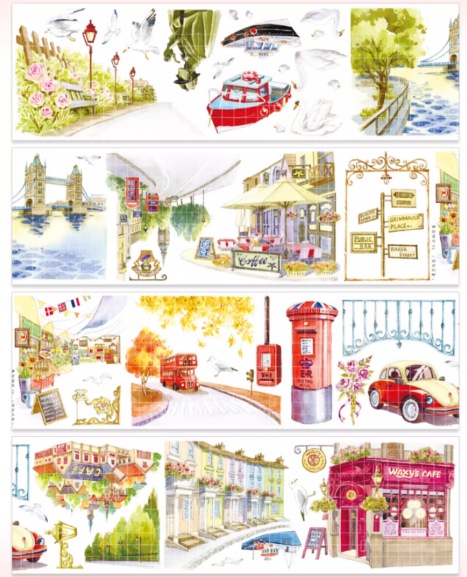 Strolling in London PET Tape