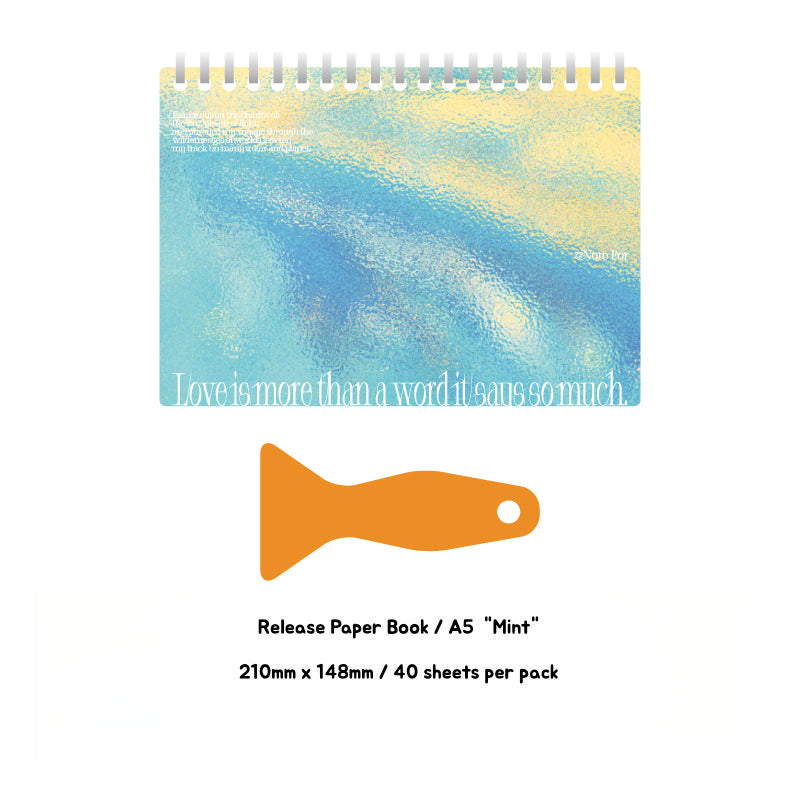 Release Paper Book / Sticker Backing Book