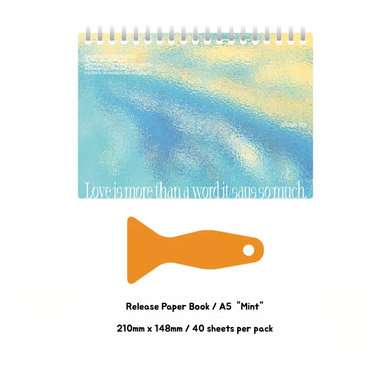Release Paper Book / Sticker Backing Book