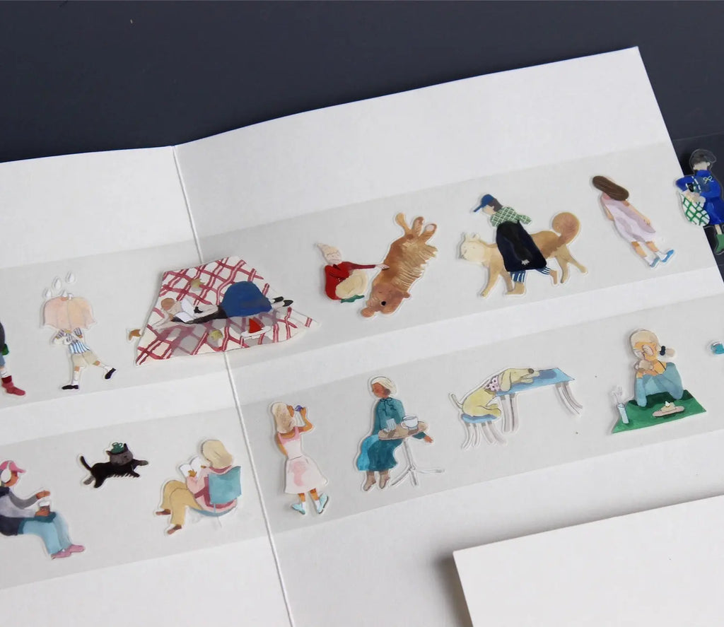 Character Tape Set – Walk & Coffee MOODTAPE