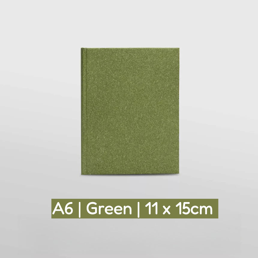 A6 Hardcover Blank Notebook