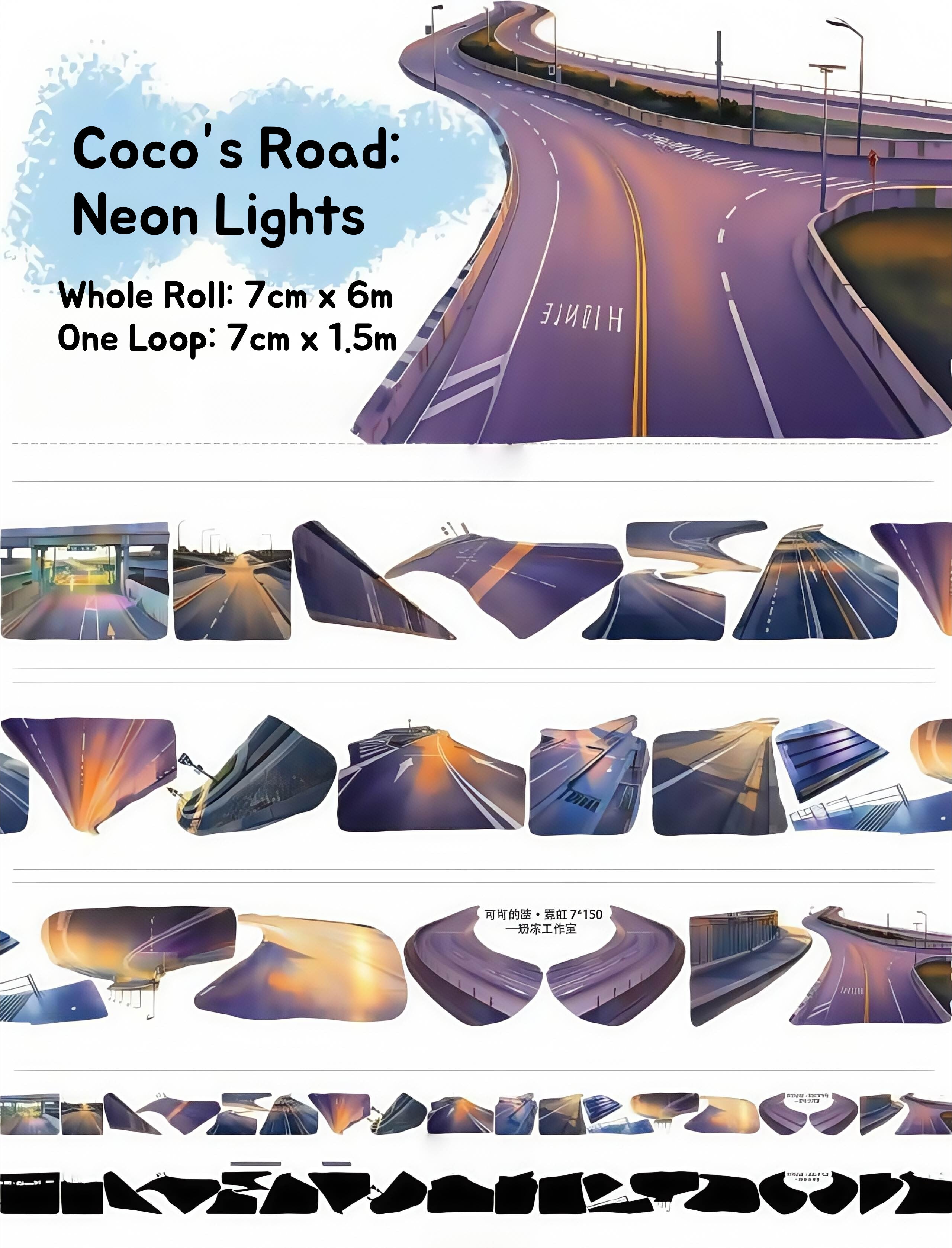 Coco’s Road - Night Streets / Neon Streets / Rainy Night Roads Tape