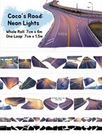Coco’s Road - Night Streets / Neon Streets / Rainy Night Roads Tape Shroomi