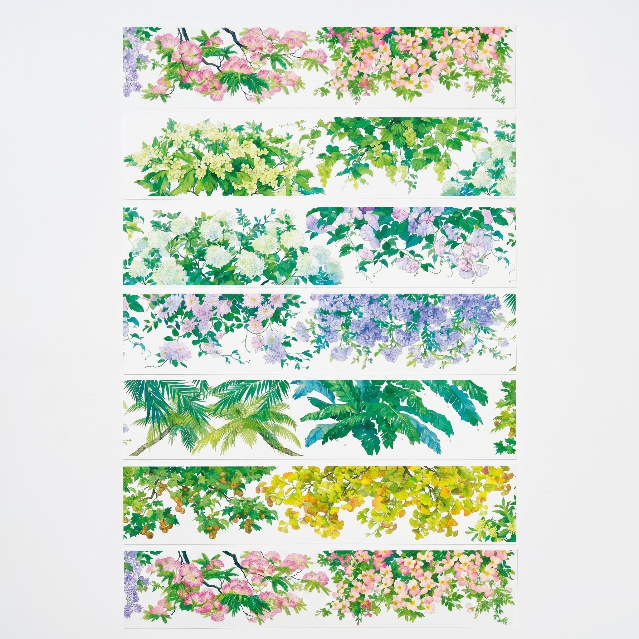 Four Seasons Flowering Trees PET Tape