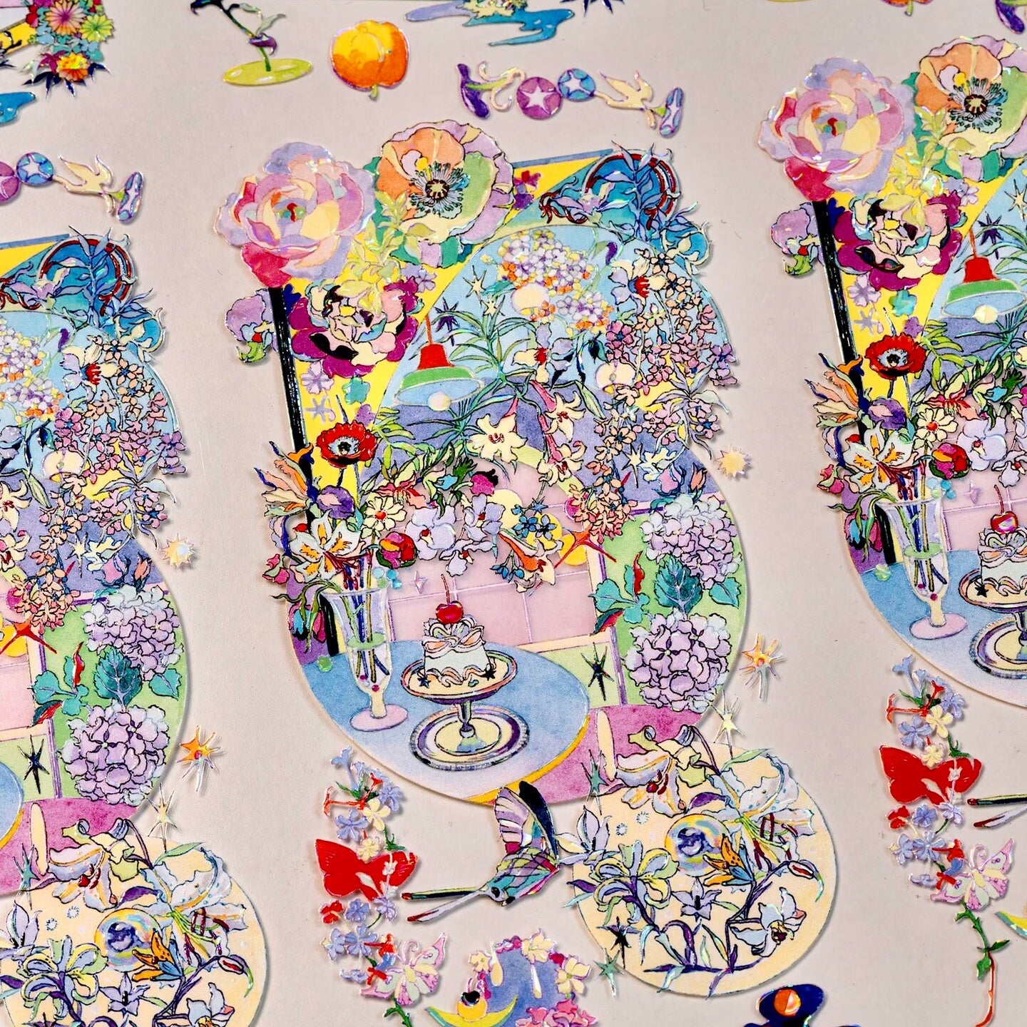 Sweet Treats Dessert Shop decorative tape for journaling
