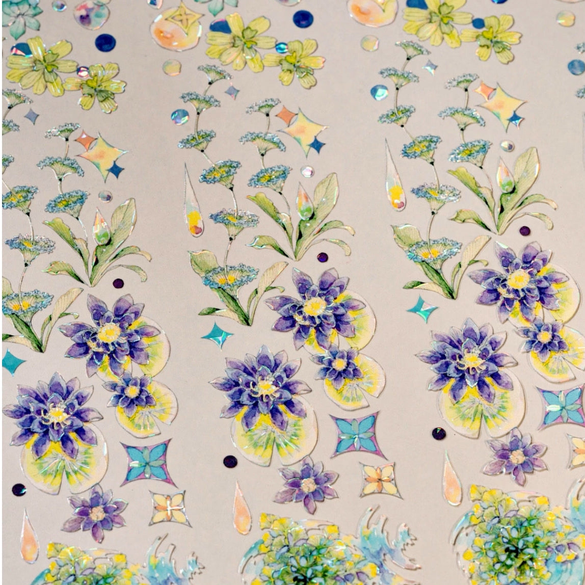 Dewdrop Box decorative tape for journaling and paper crafts
