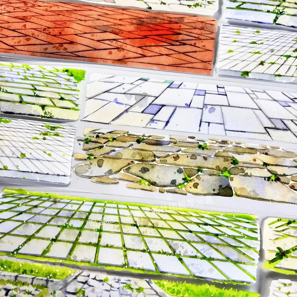 Stone Path — PET Tape | Ground & Cobblestone Textures