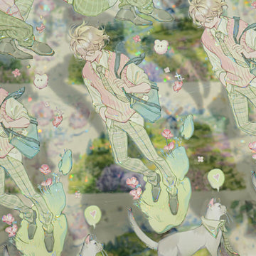 Feels Like a Sunny Day decorative tape with a bright sky-inspired design