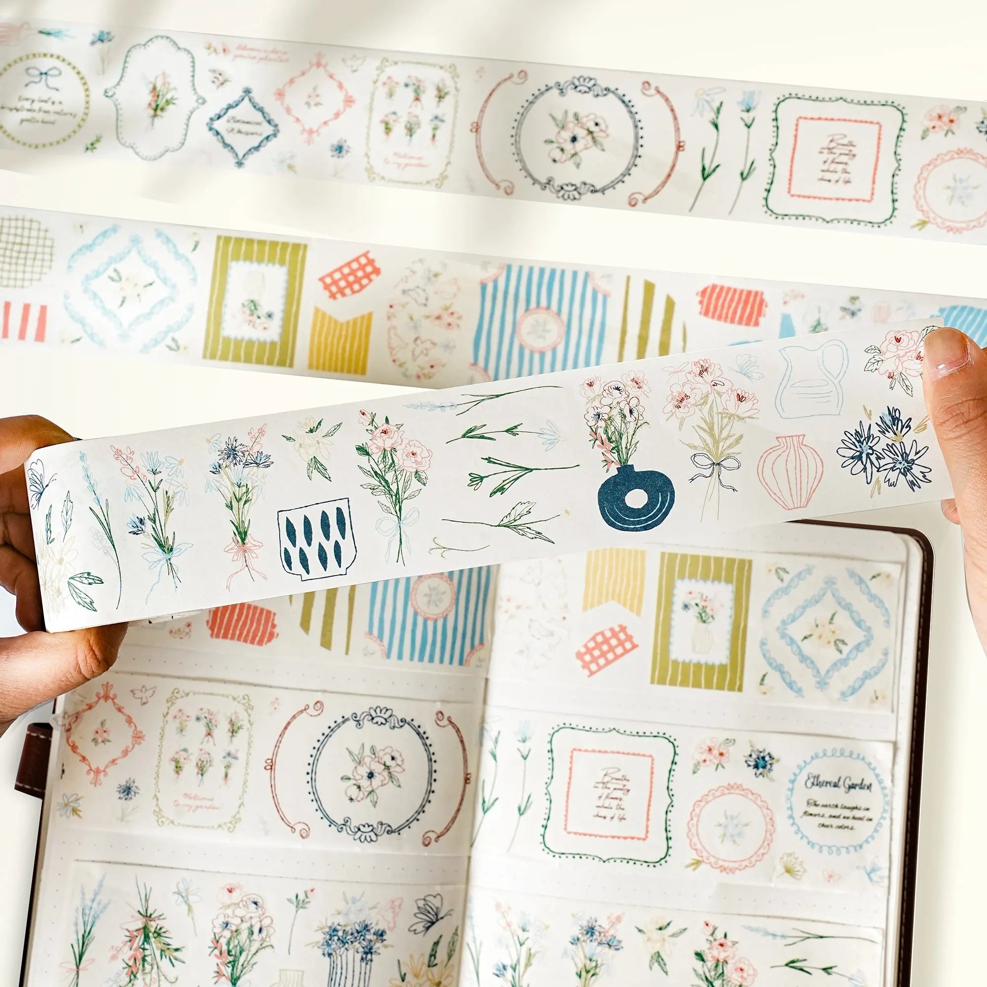 Doodle & Vine Washi Tape Sticker Set The Washi Tape Shop