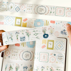 Doodle & Vine Washi Tape Sticker Set