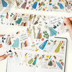 Pre-cut Velvet Voyage Wide Washi/PET Tape The Washi Tape Shop