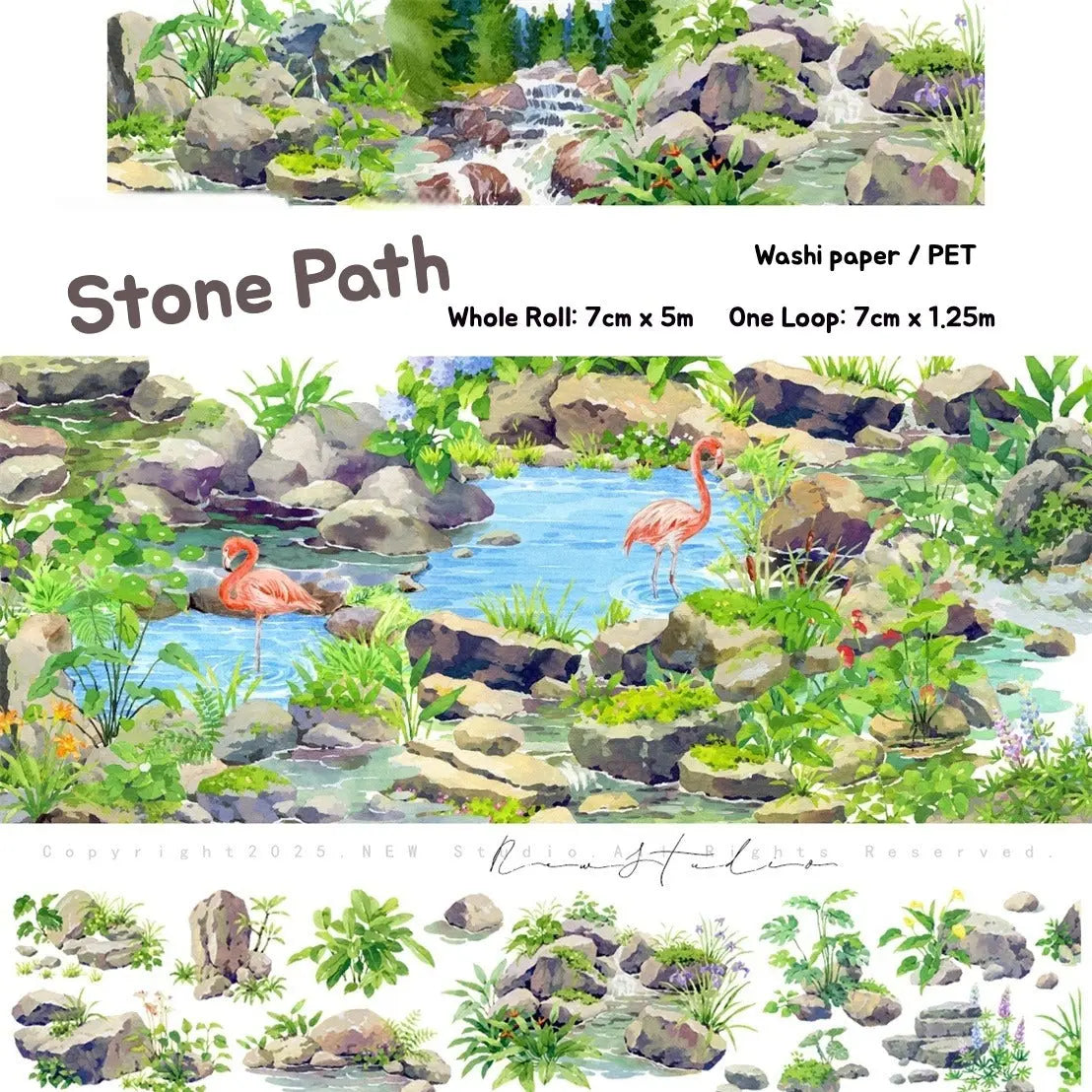 Nature Scenes PET Tape · Multiple Designs Available NEW
