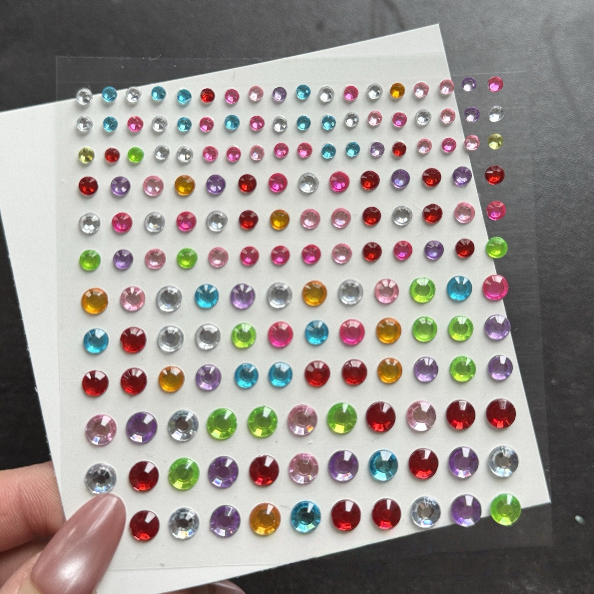 Moon, Star & Heart Gemstone Sticker Pack